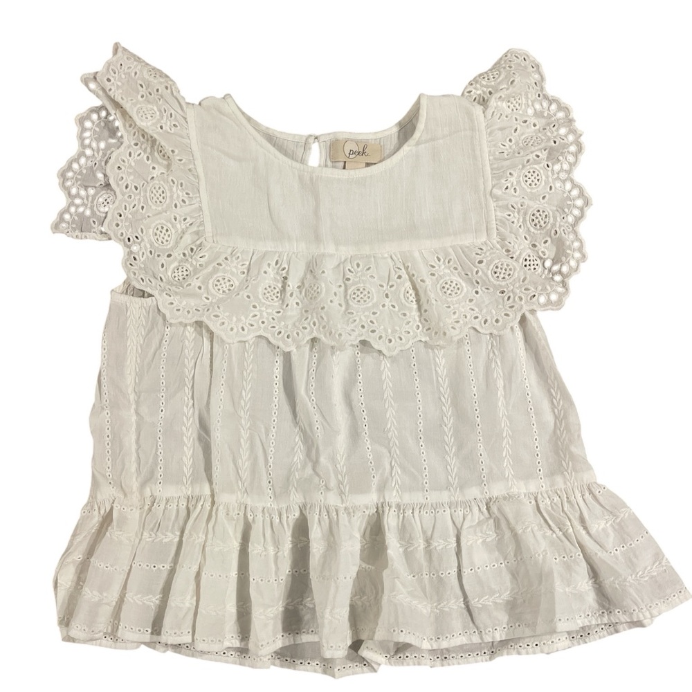 Peek Ivory Cotton Blouse
